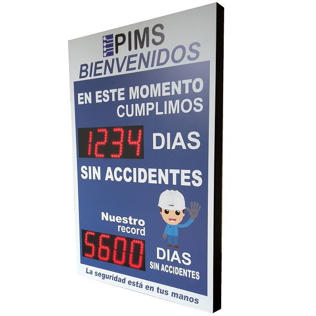 Contador de Días Sin Accidentes y Record Histórico